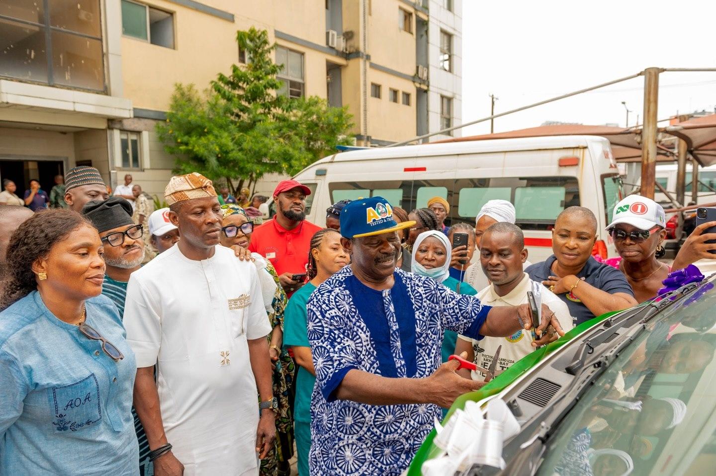 Commissioning of the Rehabilitated PHC in Tarkwa Bay image 3