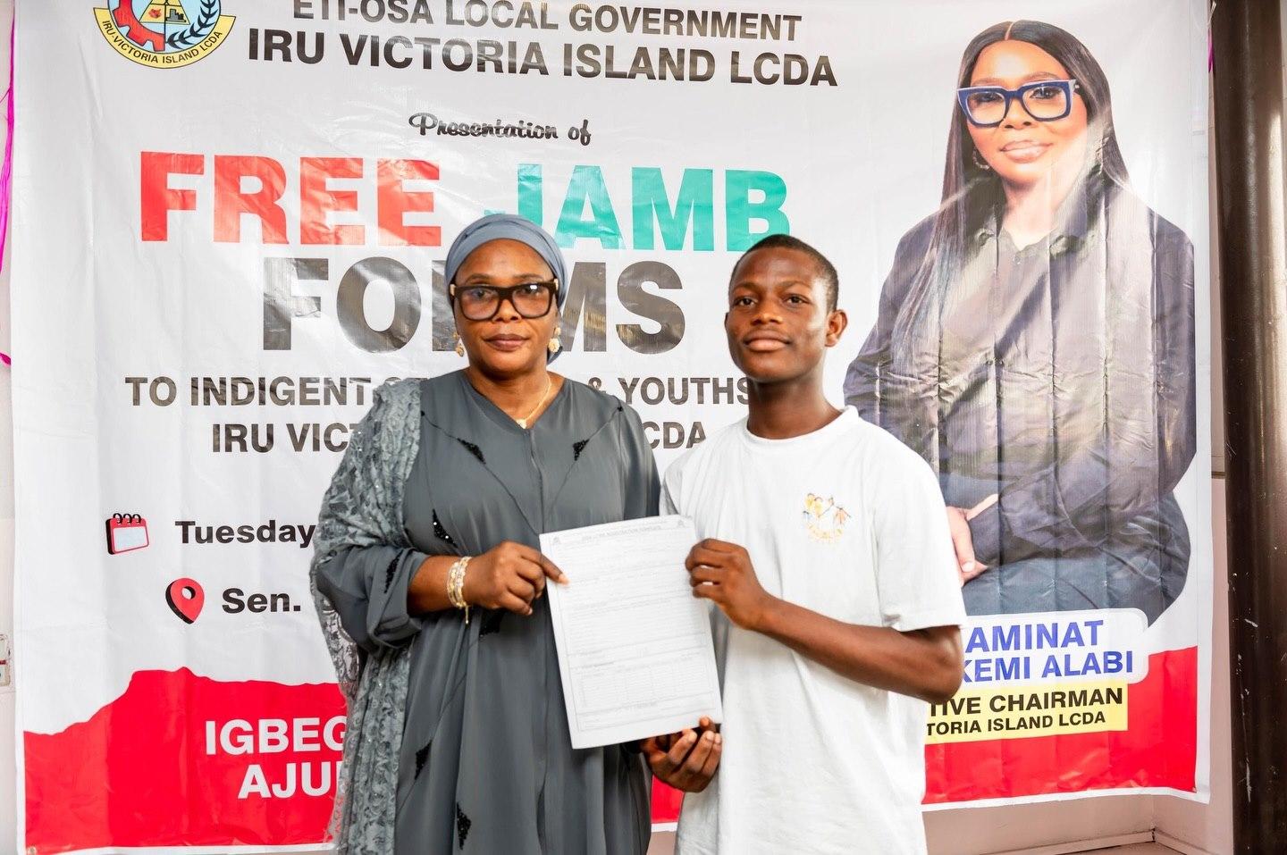 Distribution of 2026 JAMB CBT Forms image 9