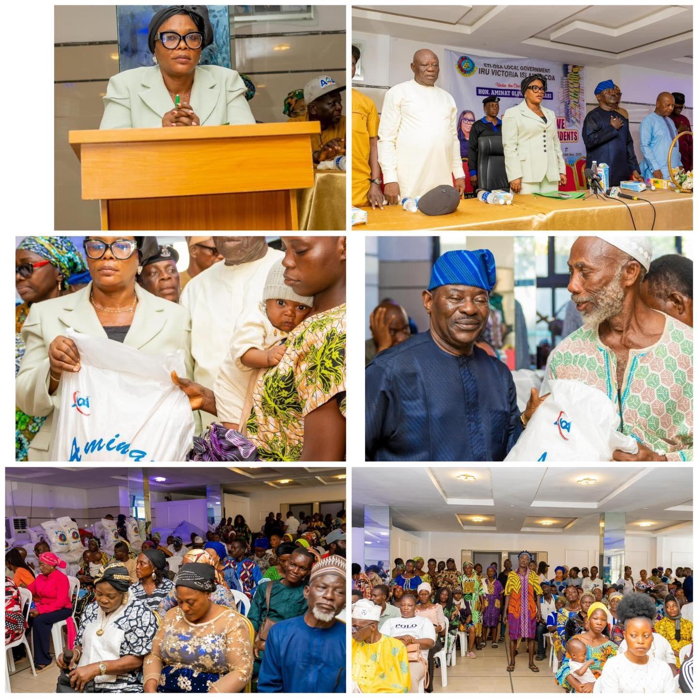 Distribution of Food Palliatives to Residents