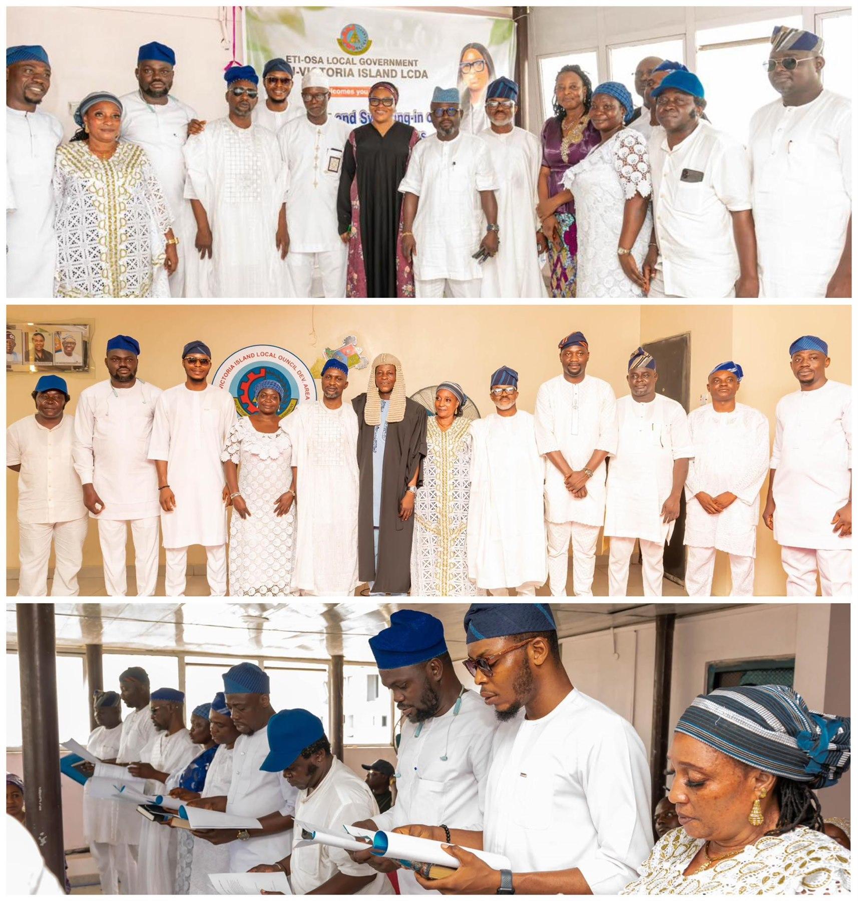 Hon. Alabi Swears In New Secretary, Supervisory Councillors, and Special Advisers