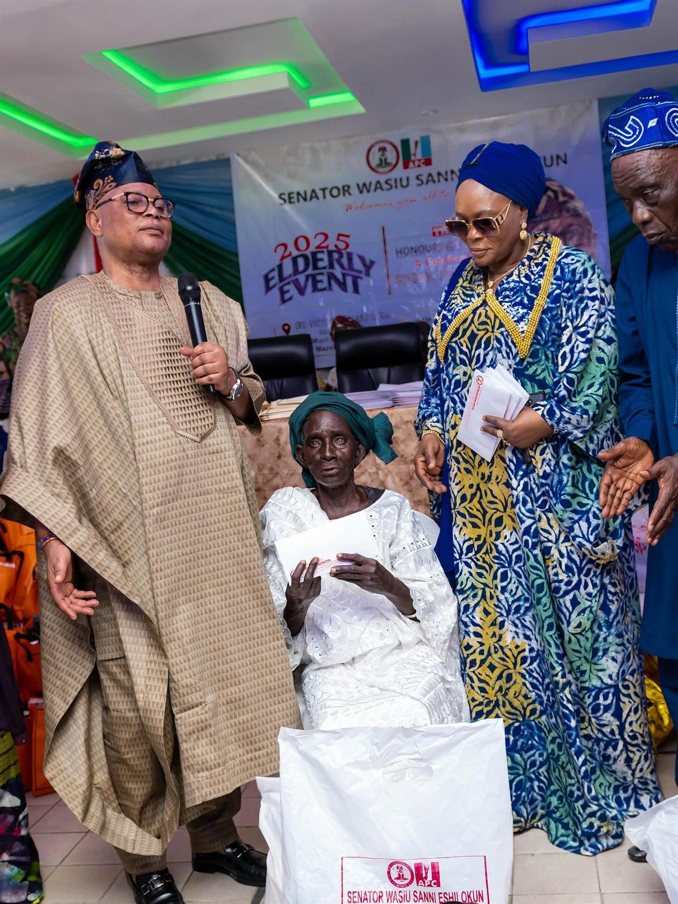 Annual Elderly Empowerment Program of Sen. Wasiu Sanni Eshinlokun image 2