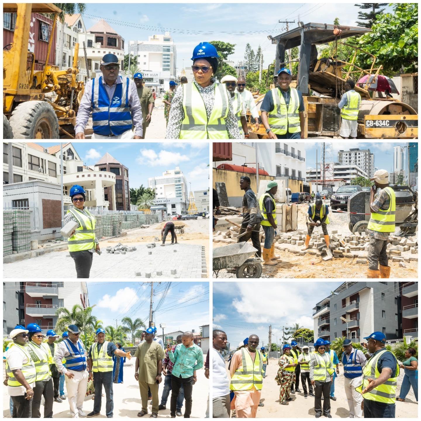 Inspection Update on Younis Bashorun Road Reconstruction